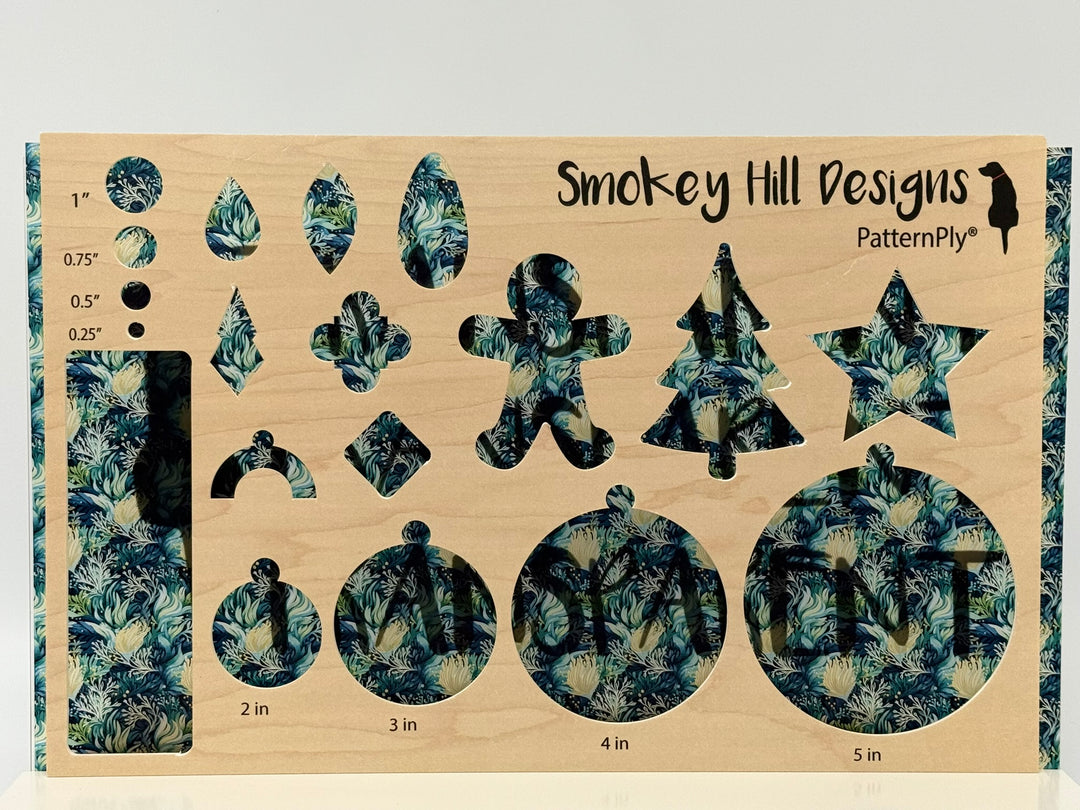 PatternPly® Transparent Blue Seaweed MICRO