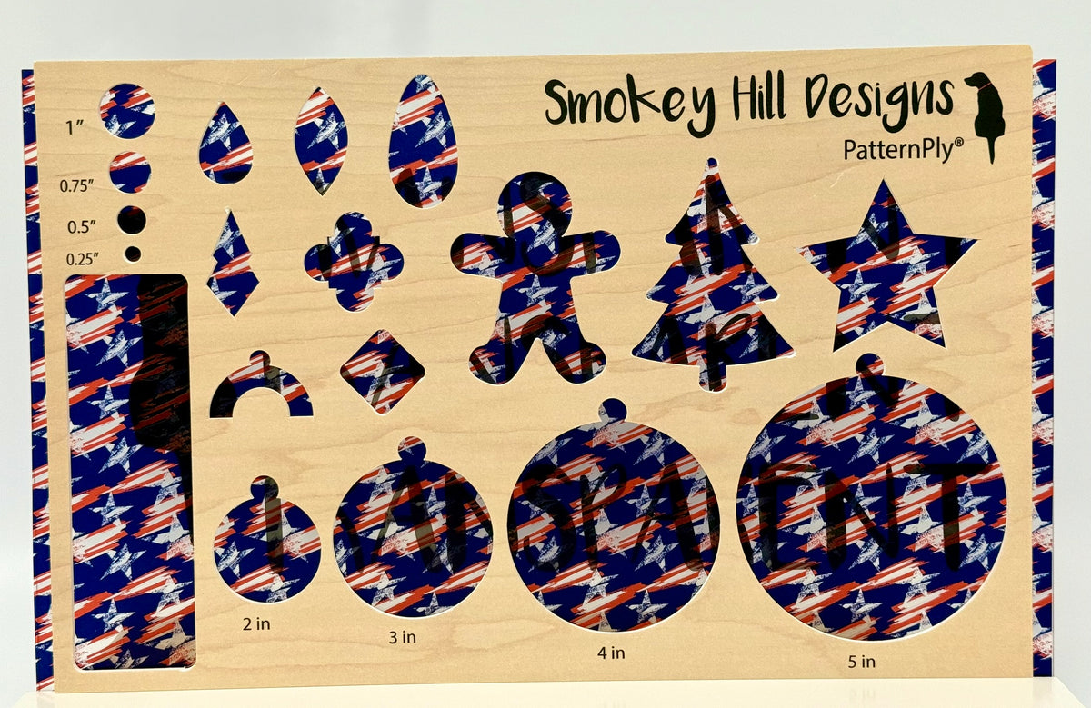 PatternPly® Transparent Grunge American Stars product photo 3