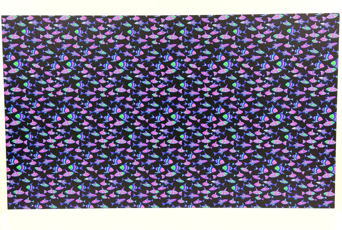 PatternPly® Full Coverage Fluorescent Fishies product photo 2