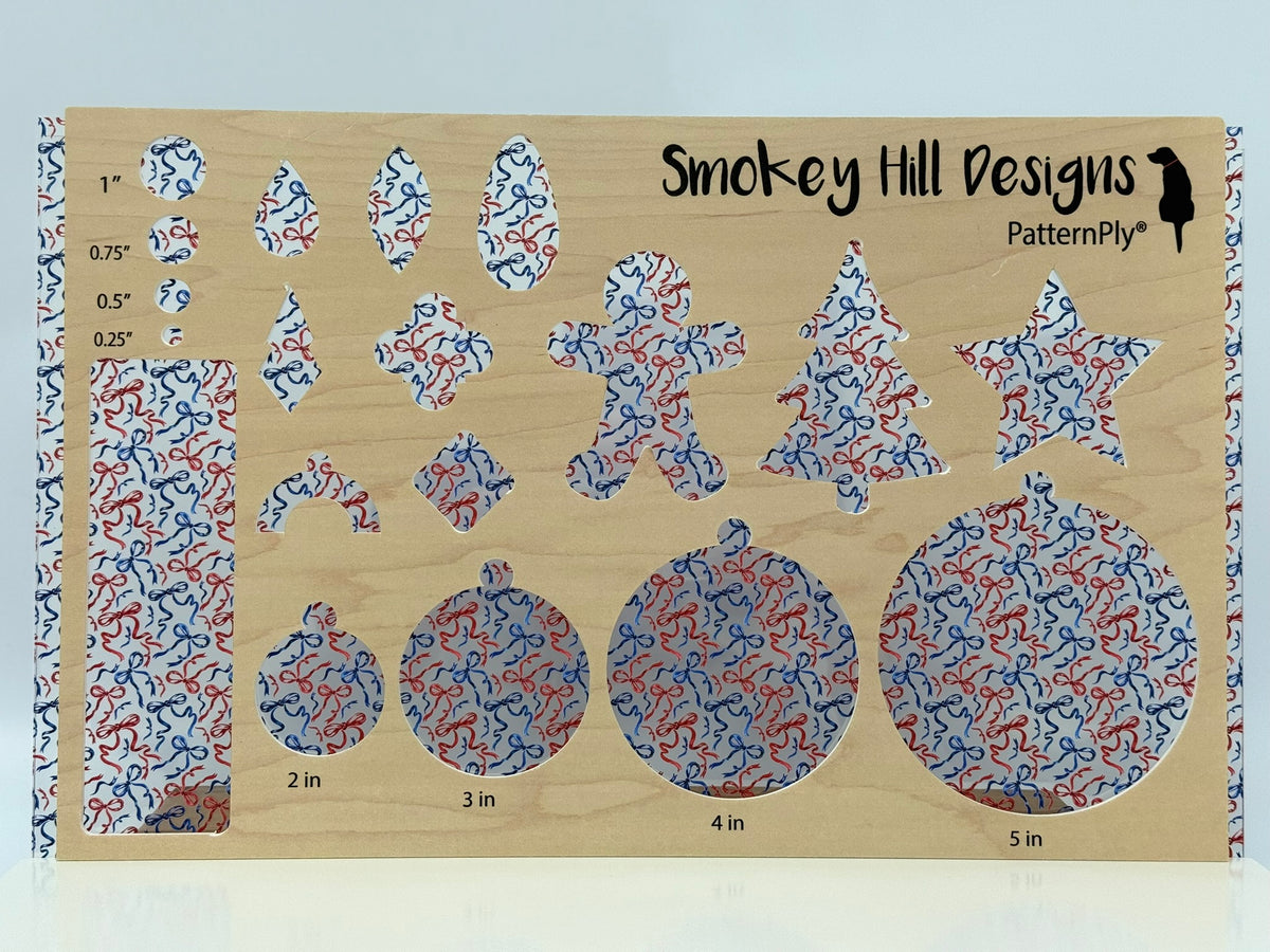 PatternPly® Scattered Patriotic Coquette Bows MICRO product photo 3