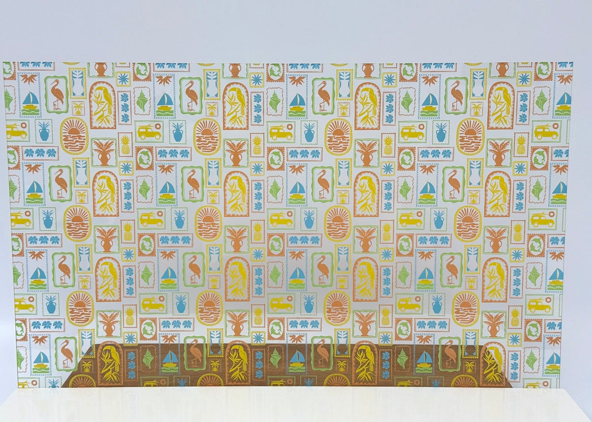 PatternPly® Scattered Amalfi Stamps LARGE product photo 2