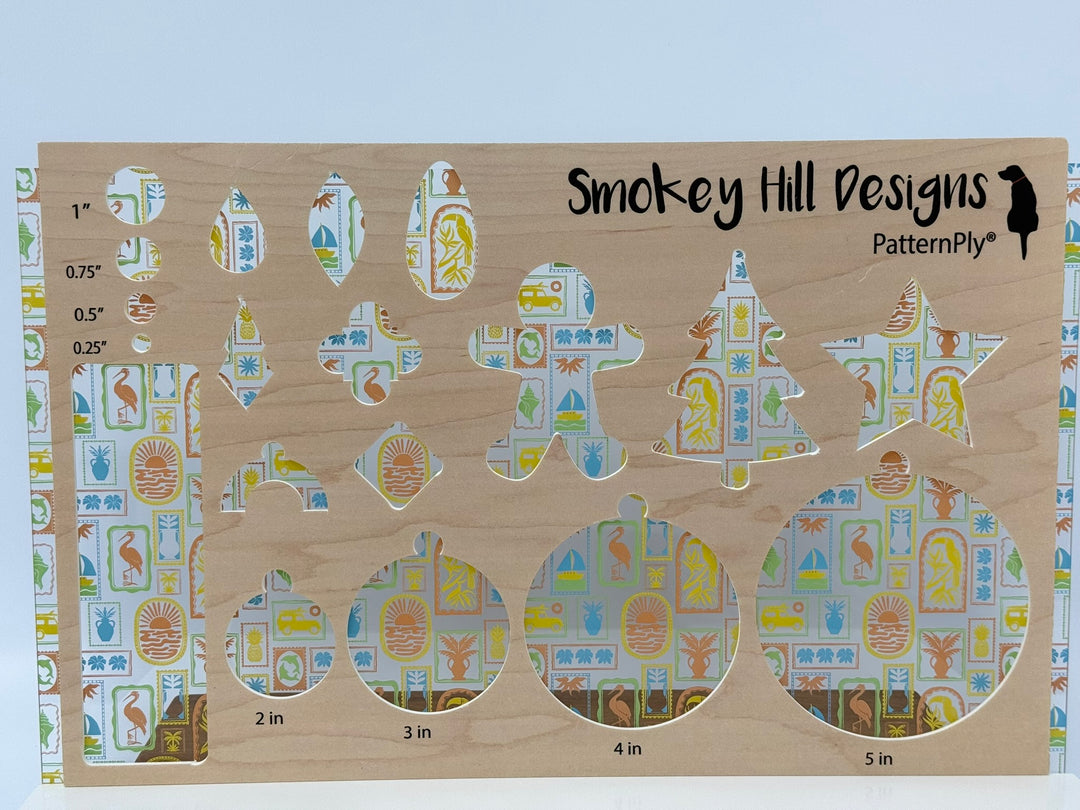 PatternPly® Scattered Amalfi Stamps LARGE