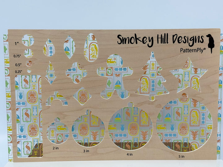 PatternPly® Scattered Amalfi Stamps LARGE