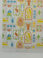 PatternPly® Scattered Amalfi Stamps LARGE sheet showing the pattern