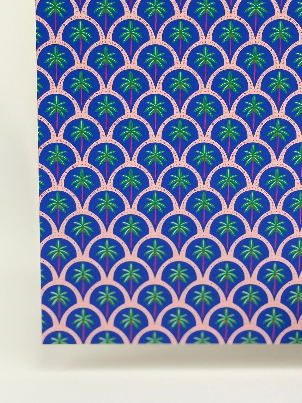 PatternPly® Full Coverage Palm Arches sheet showing the pattern