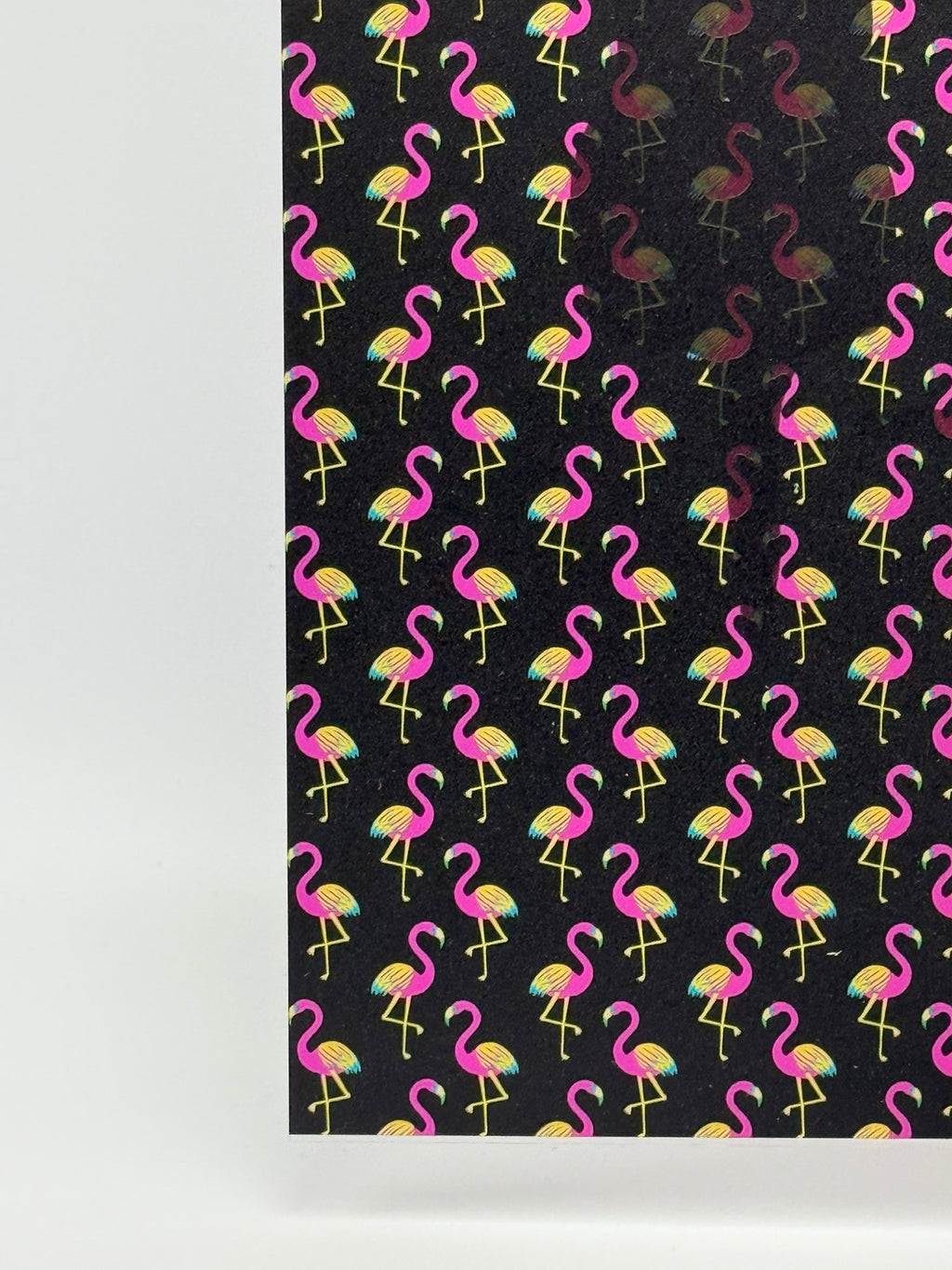 PatternPly® Transparent Neon Flamingos MICRO product photo 3
