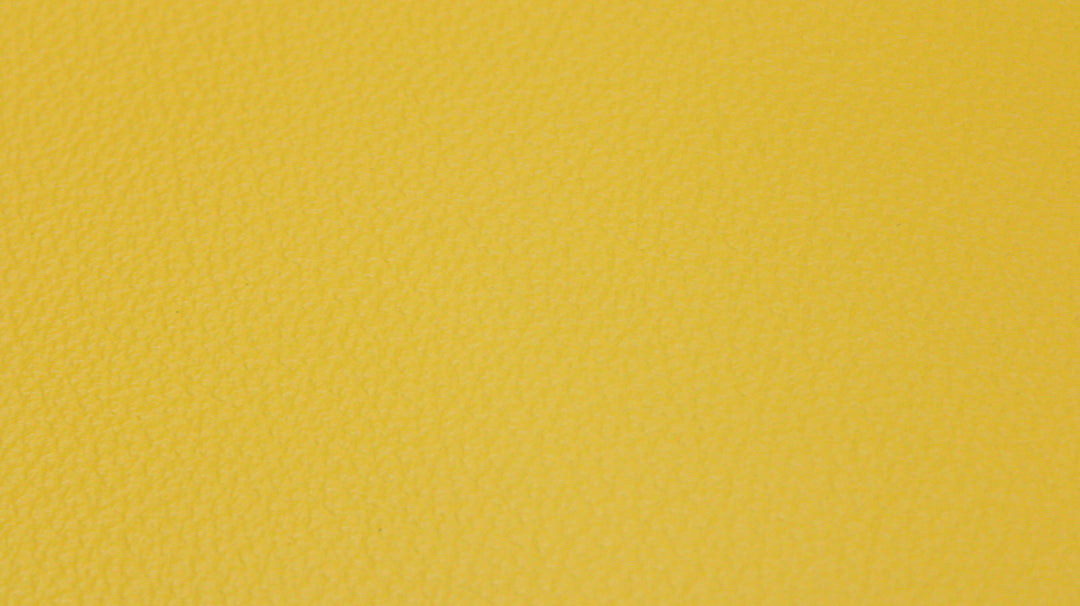 Sunshine Yellow Leather