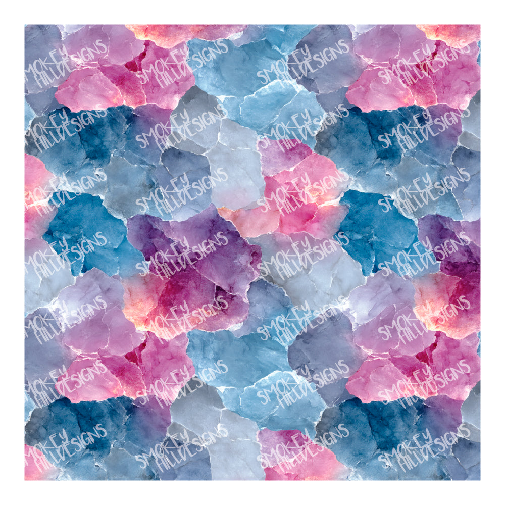 PatternPly® Transparent Icy Cool Crystals