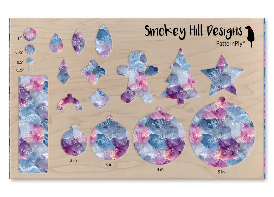 PatternPly® Transparent Icy Cool Crystals