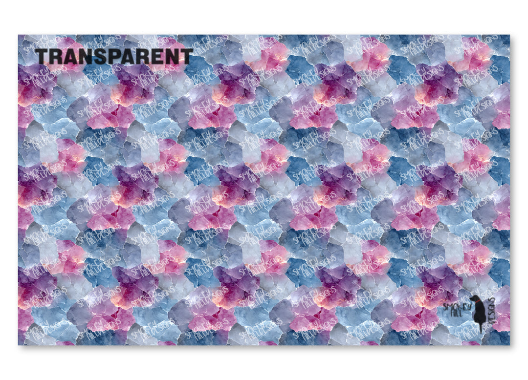 PatternPly® Transparent Icy Cool Crystals