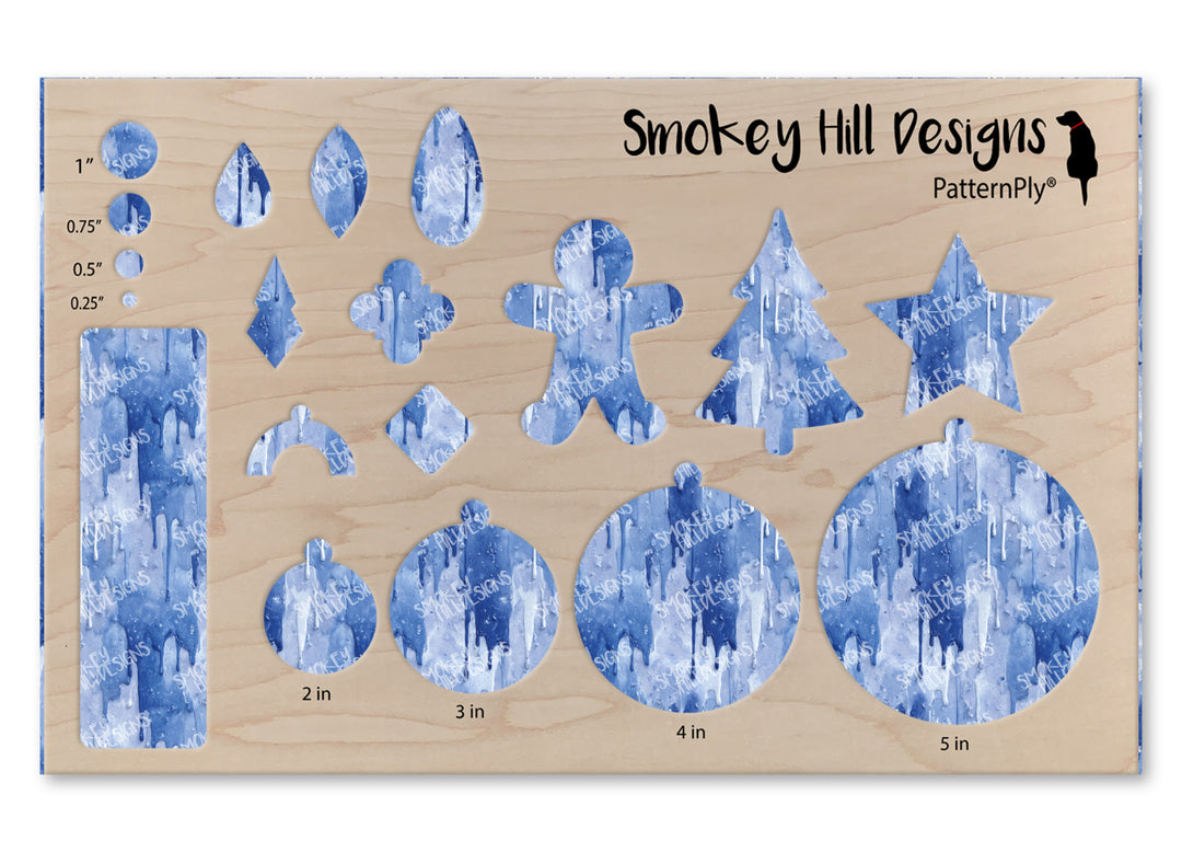 PatternPly® Transparent Icy Drips