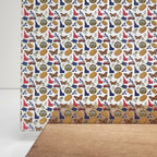 PatternPly® Scattered Idaho Icons sheet showing the pattern