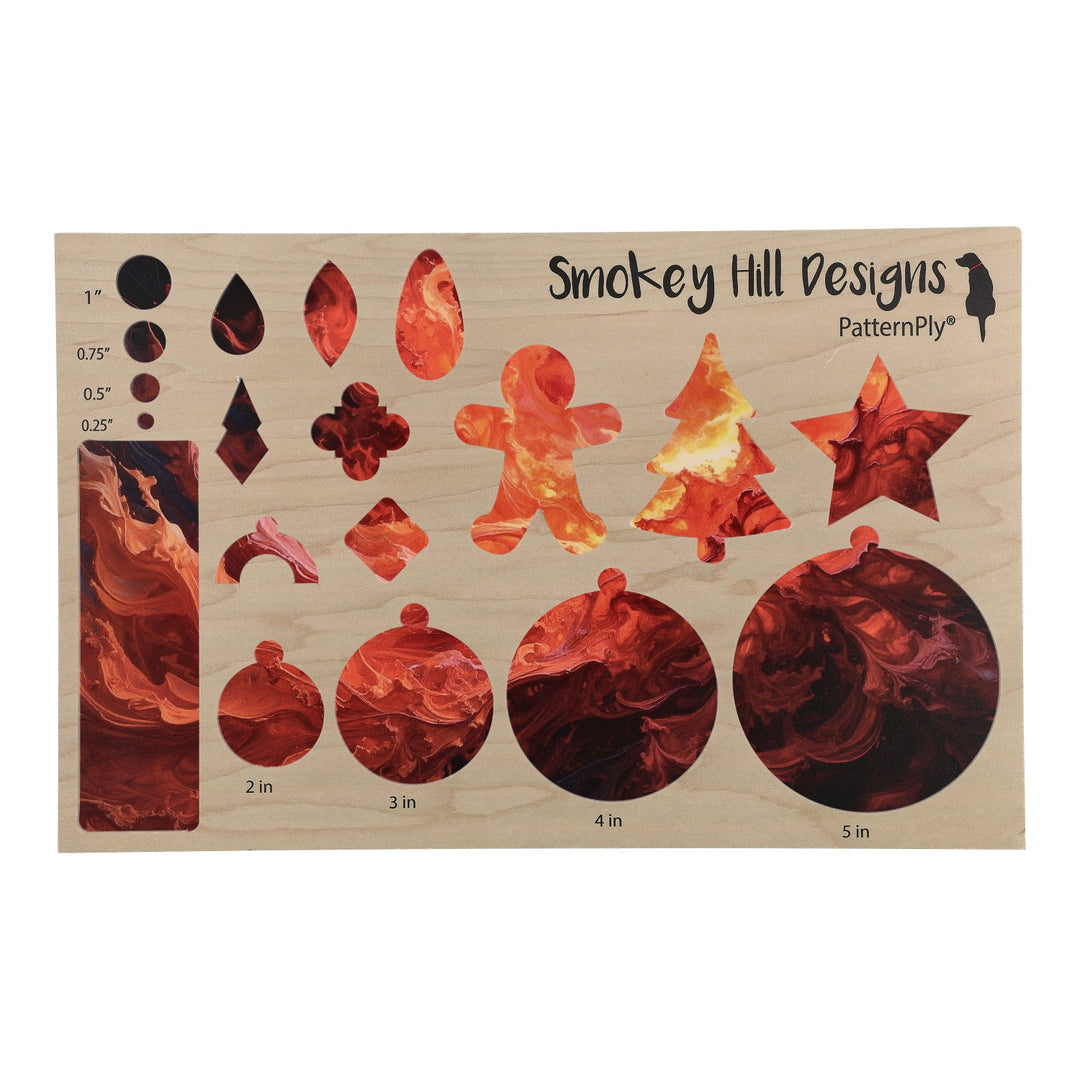 PatternPly® Transparent Infernos Embrace