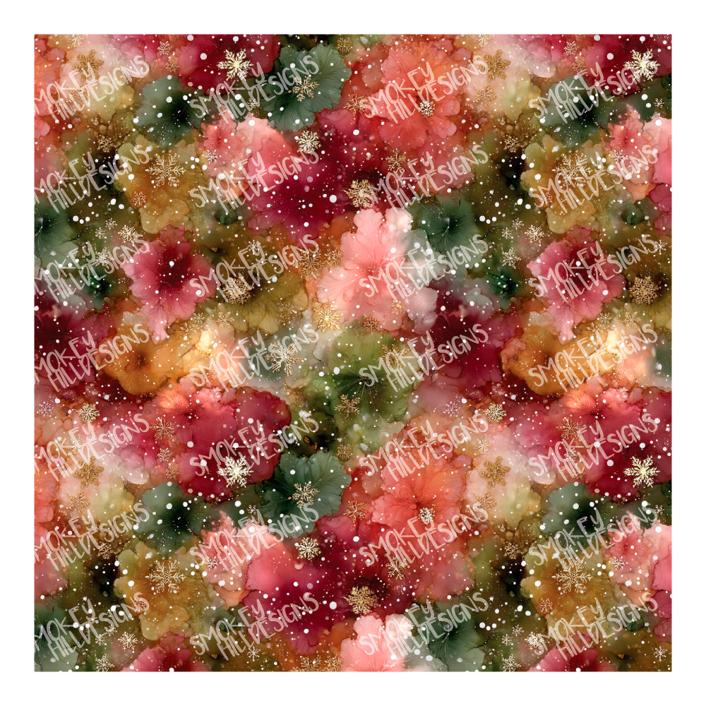 PatternPly® Transparent Ink Blot Snowfall