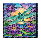 PatternPly® Transparent Insect Series Volume 1 Dragonflies 14 art scene artwork