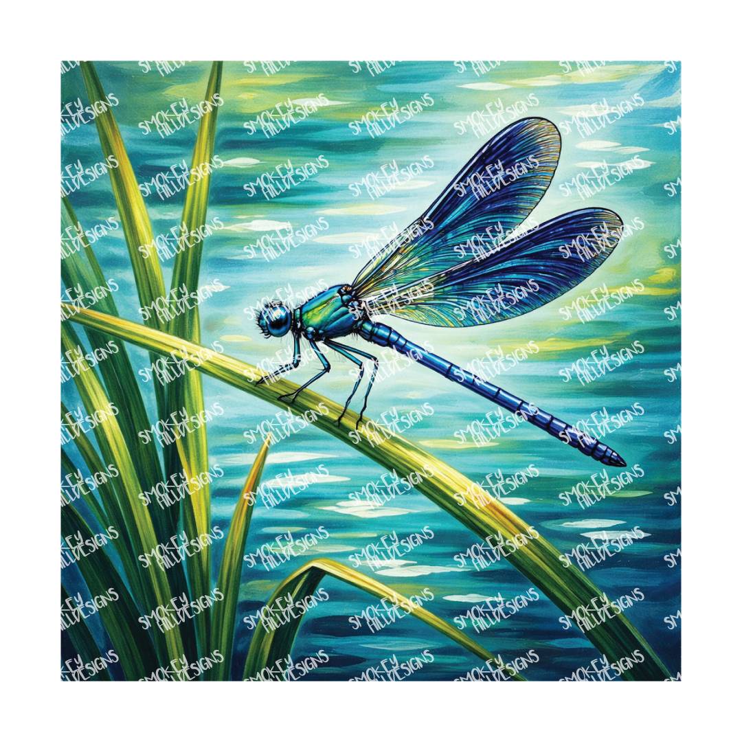 PatternPly® Transparent Insect Series Volume 1 Dragonflies 20 art scene artwork