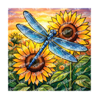 PatternPly® Transparent Insect Series Volume 1 Dragonflies 2 art scene artwork