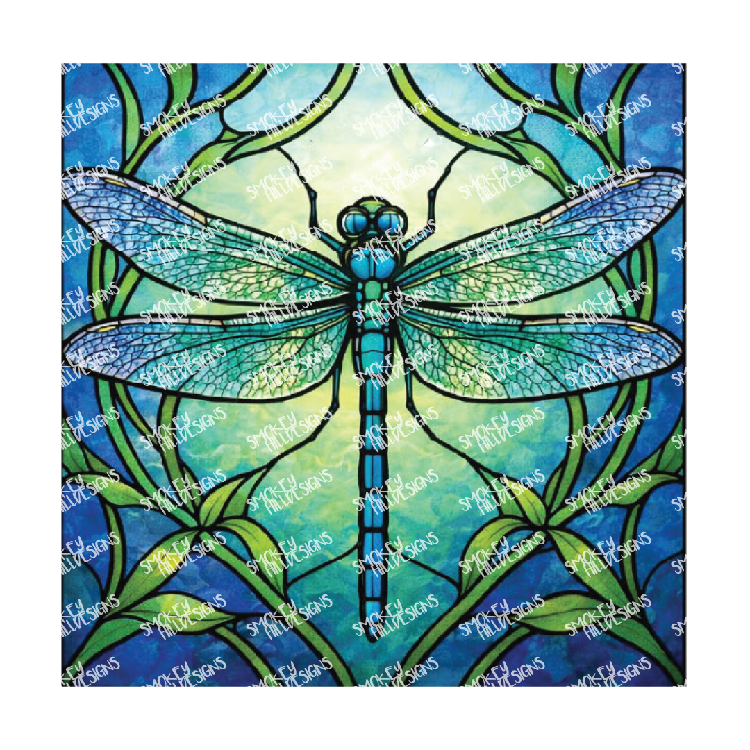 PatternPly® Transparent Insect Series Volume 1 Dragonflies 31 art scene artwork