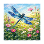 PatternPly® Transparent Insect Series Volume 1 Dragonflies 5 art scene artwork