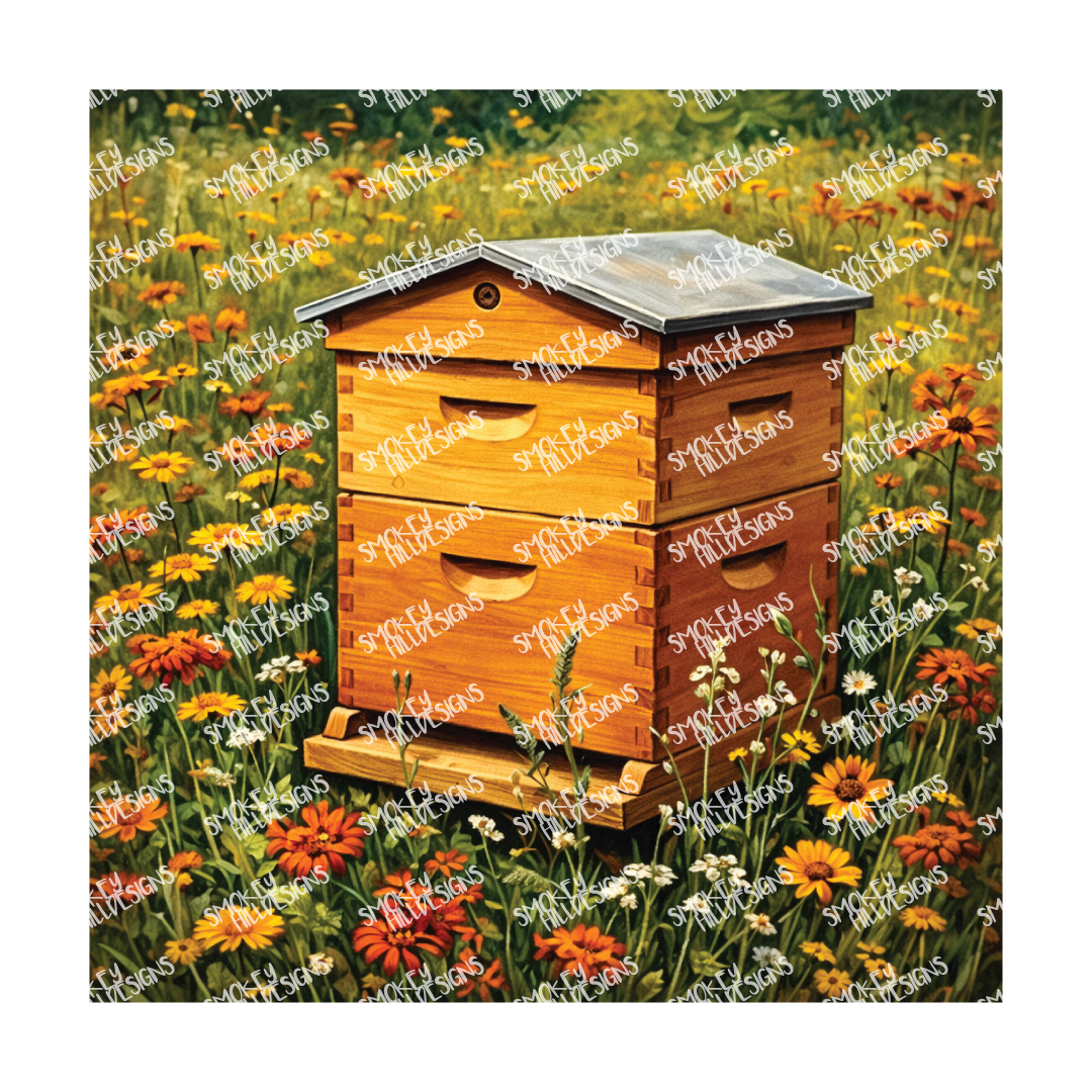 PatternPly® Transparent Insect Series Volume 2 Honeybees 10 art scene artwork