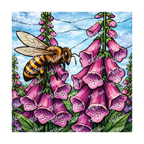 PatternPly® Transparent Insect Series Volume 2 Honeybees 5 art scene artwork
