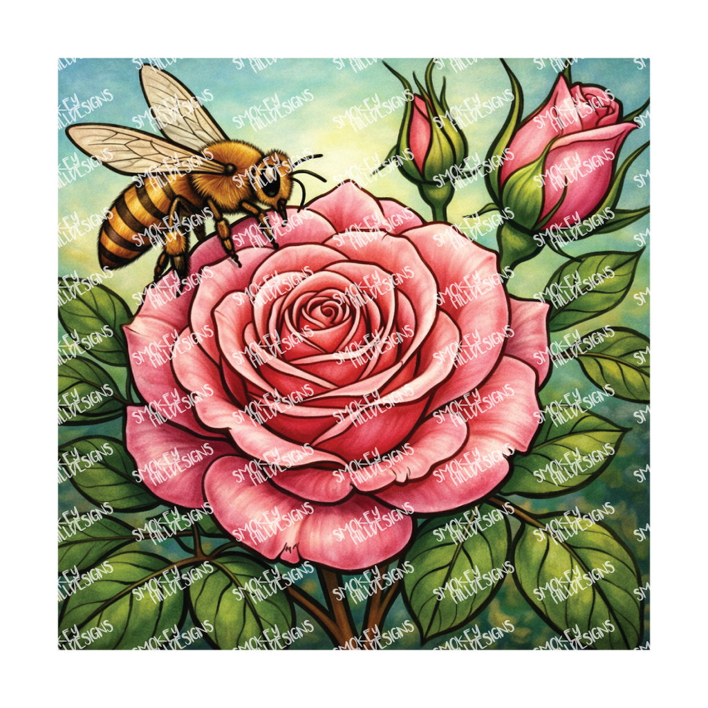 PatternPly® Transparent Insect Series Volume 2 Honeybees 7 art scene artwork