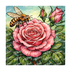 PatternPly® Transparent Insect Series Volume 2 Honeybees 7 art scene artwork