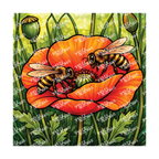 PatternPly® Transparent Insect Series Volume 2 Honeybees 8 art scene artwork