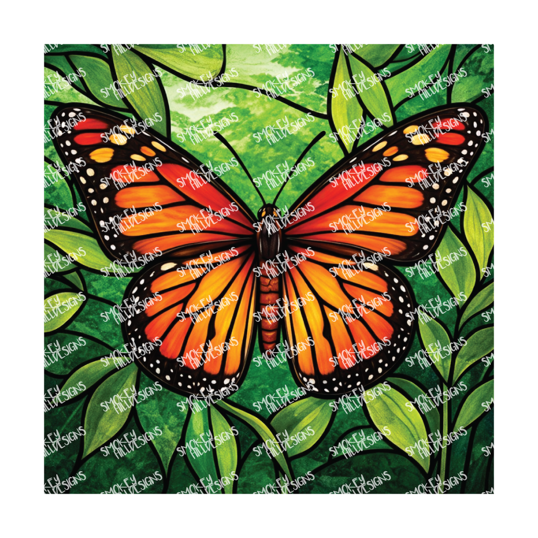 PatternPly® Full Coverage Insect Series Volume 3 Butterfly 17 art scene artwork
