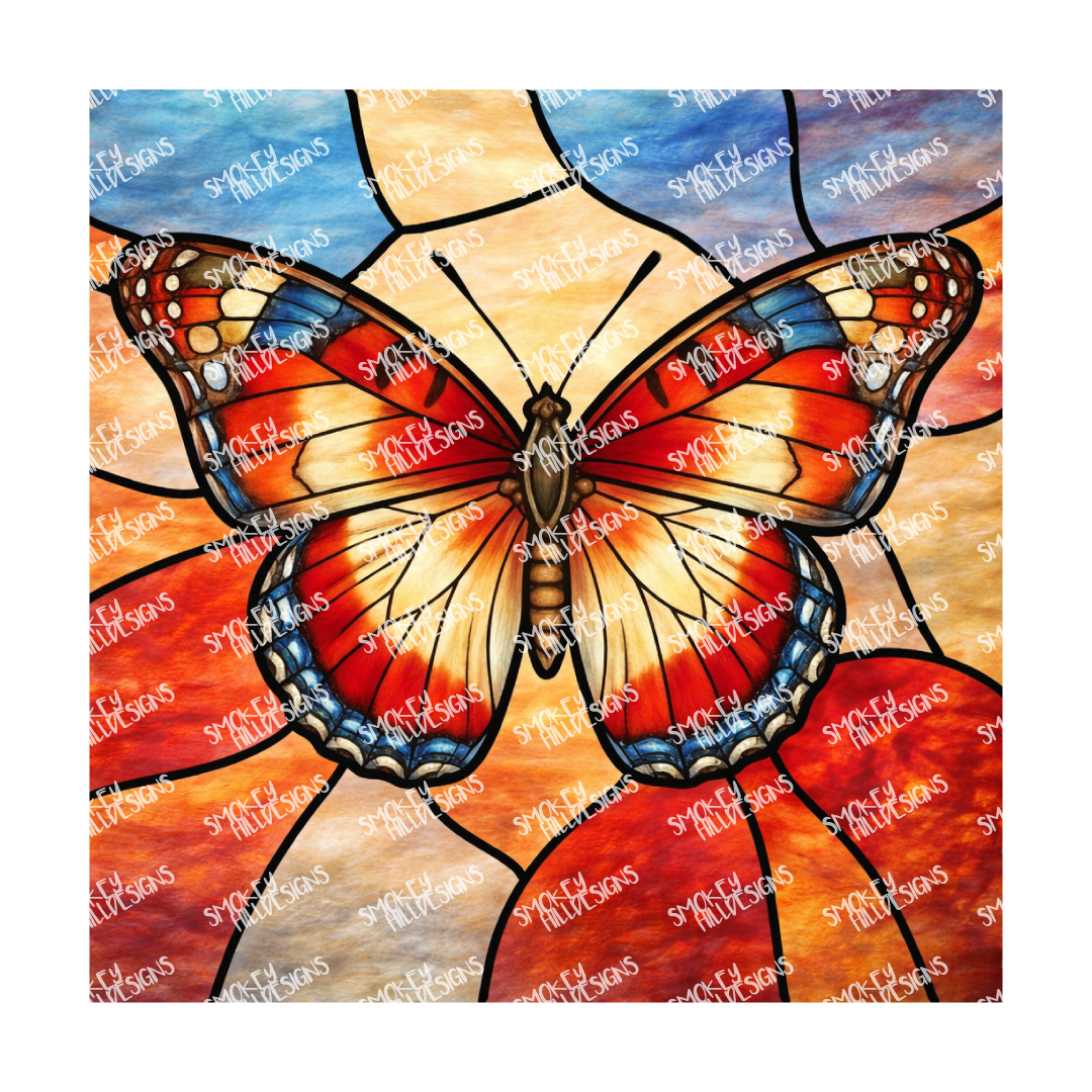 PatternPly® Transparent Insect Series Volume 3 Butterfly 20 art scene artwork