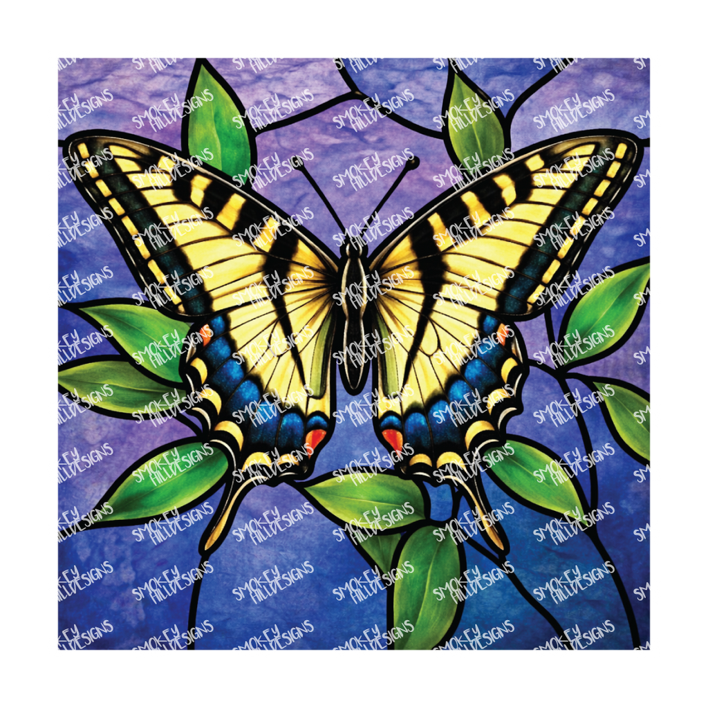 PatternPly® Transparent Insect Series Volume 3 Butterfly 21 art scene artwork
