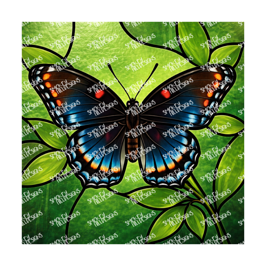 Chevrons Insect PatternPly® Transparent Insect Series Volume 3 Butterfly 22 – Smokey ...