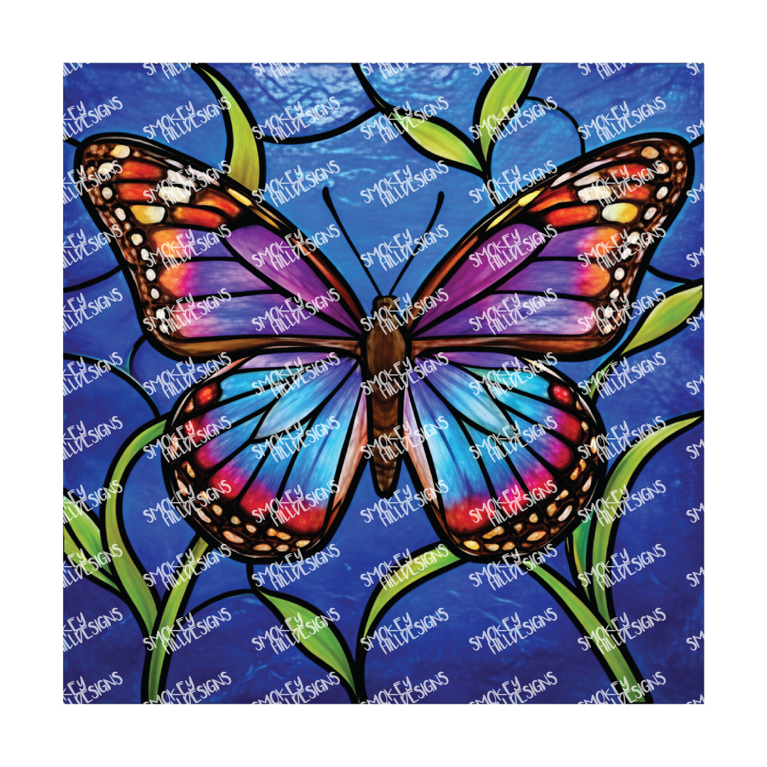 PatternPly® Transparent Insect Series Volume 3 Butterfly 26 art scene artwork