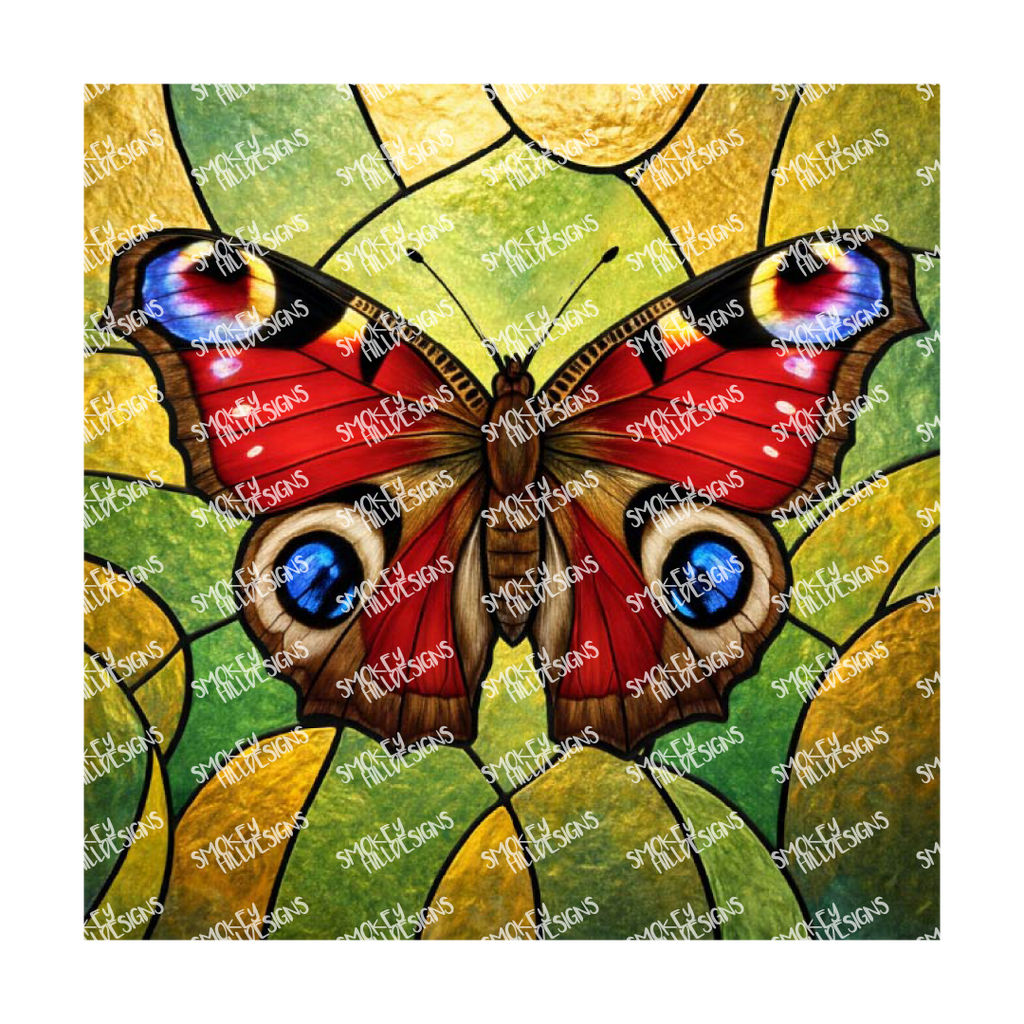 PatternPly® Transparent Insect Series Volume 3 Butterfly 29 art scene artwork