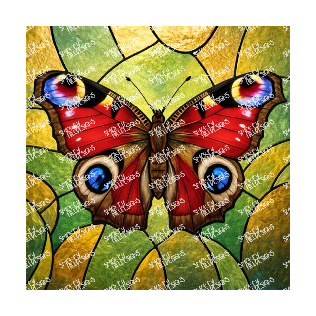 PatternPly® Transparent Insect Series Volume 3 Butterfly 29 art scene artwork