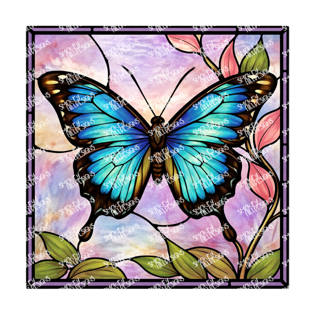 PatternPly® Transparent Insect Series Volume 3 Butterfly 5 art scene artwork