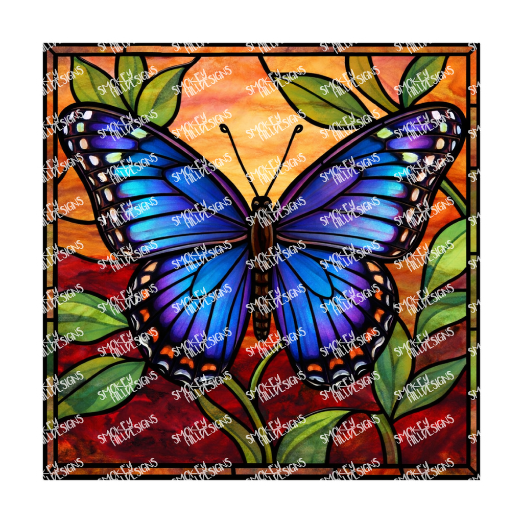 PatternPly® Transparent Insect Series Volume 3 Butterfly 8 art scene artwork