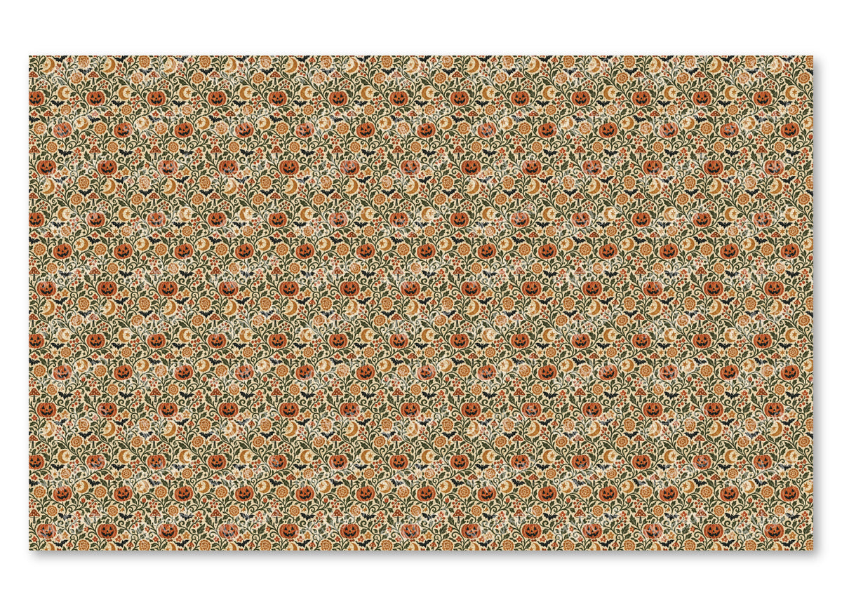 PatternPly® Full Coverage Jack O Lantern Parchment product photo 2