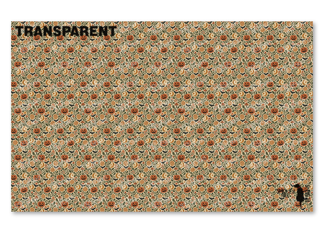 PatternPly® Transparent Jack O Lantern Parchment