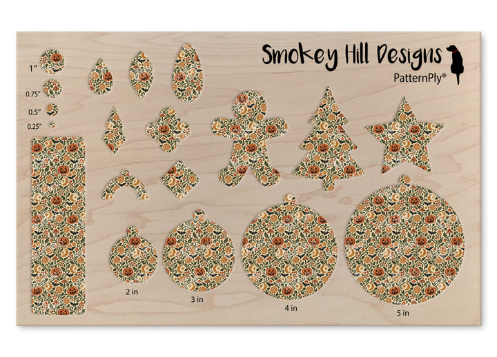 PatternPly® Full Coverage Jack O Lantern Parchment