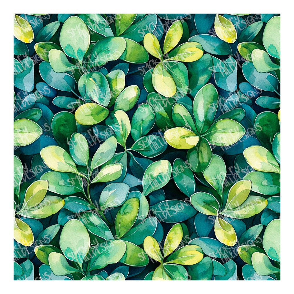 PatternPly® Transparent Jade Plant sheet showing the pattern