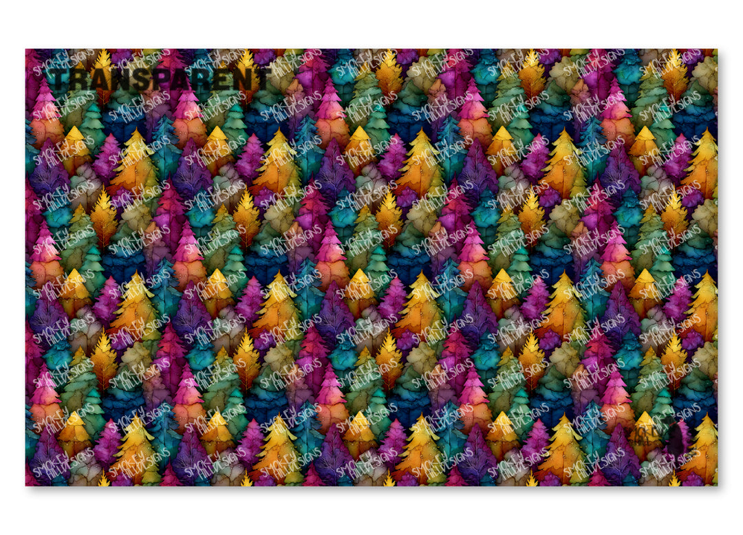 PatternPly® Transparent Jewel Forest
