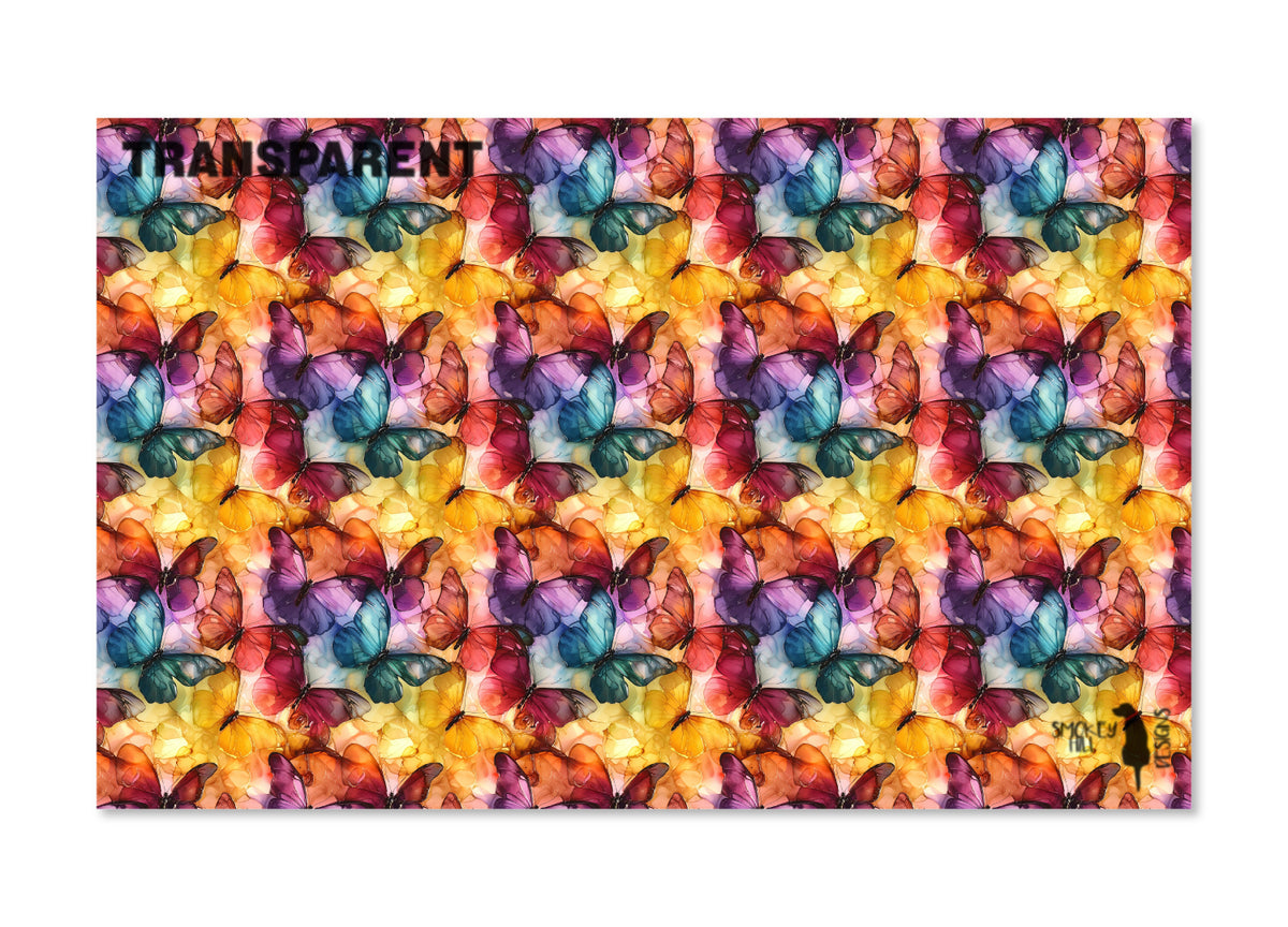 PatternPly® Transparent Jeweled Butterflies product photo 2