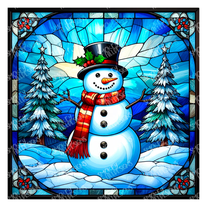 PatternPly® Transparent Jolly Snowmen