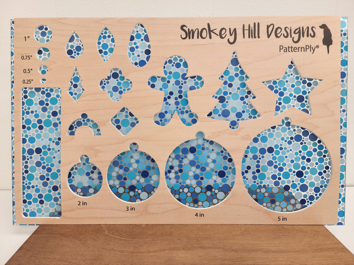 PatternPly® Scattered Large Blue Bubbles