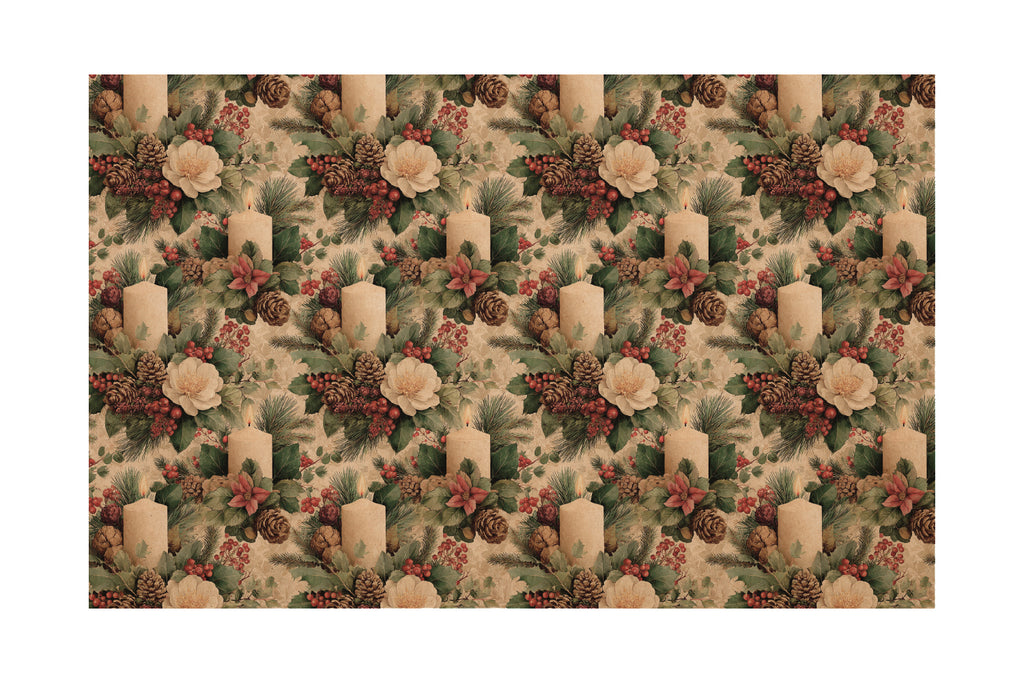 PatternPly® Naturals Large Christmas Candles product photo 2