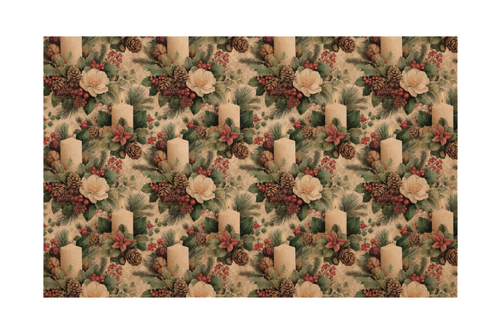 PatternPly® Naturals Large Christmas Candles