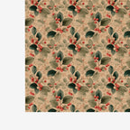 PatternPly® Naturals Large Christmas Greens sheet showing the pattern