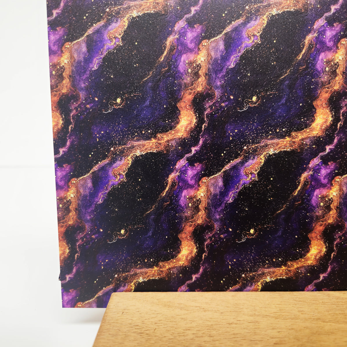 PatternPly® Full Coverage Cosmic Ink LARGE sheet showing the pattern