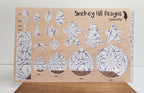 PatternPly® Scattered Purple Spiderwebs Large product photo 3